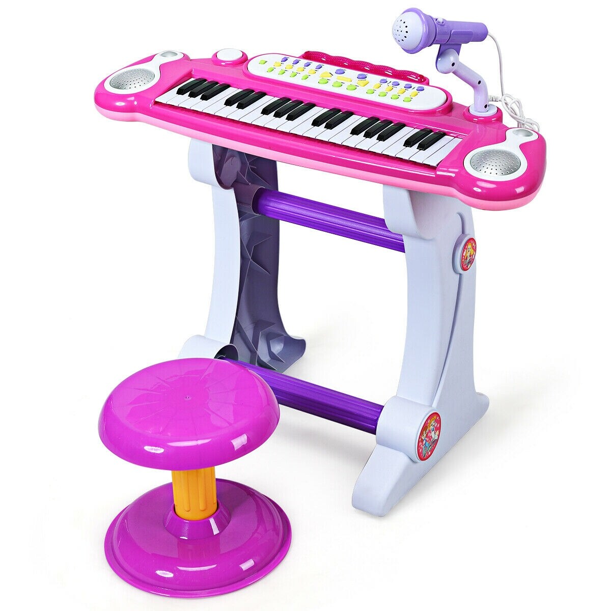 Shop Gymax Kids Electronic Keyboard Piano Mp3 Input 37 Key