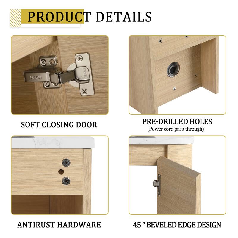 5-Piece Rustic Minimalist Wood Dining Table Set with 4 X-Back Chairs for Small Places, White