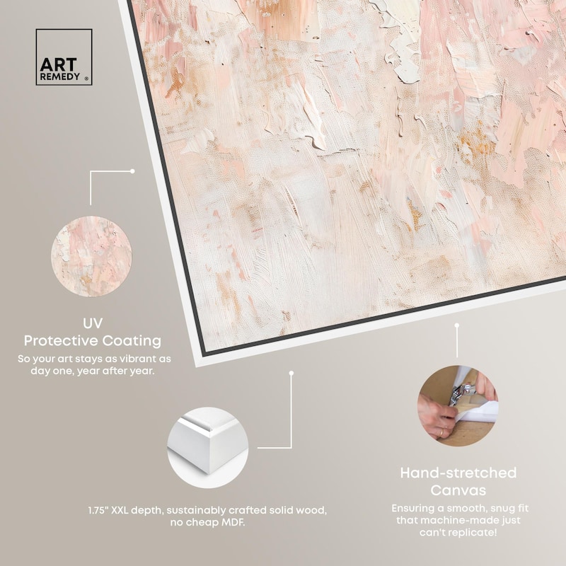 Impasto Layers Canvas by Art Remedy