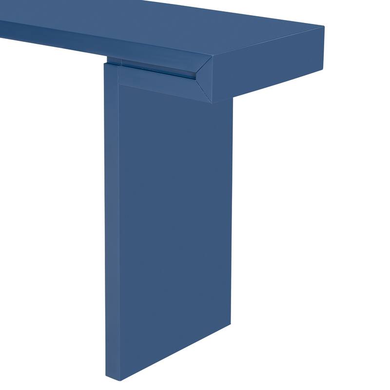 60" Long Sofa Side Table Console Table Entryway Table Accent Table for Living Room Hallway