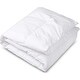 preview thumbnail 1 of 3, CIRCLESHOME Cotton Toddler Comforter for Crib & Bed, Hypoallergenic and Breathable Baby Quilt Blanket (37x52) White Basic
