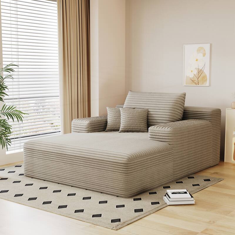 Oversized Upholstered Sofa Bed