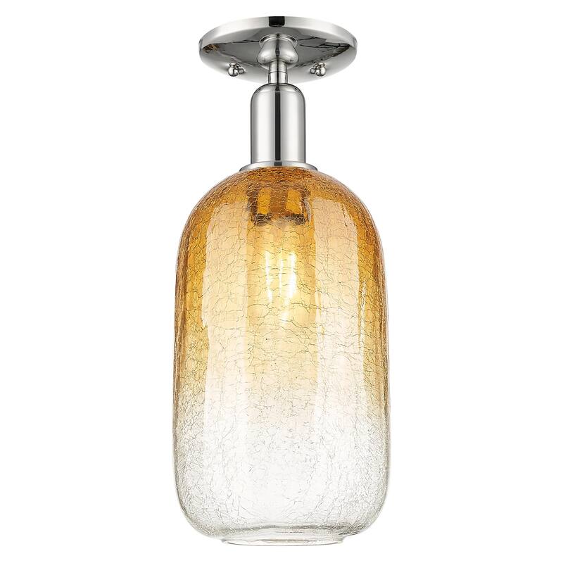 Innovations Lighting 716-1C-G482-7AM Brookhaven Cloche 7" Wide - Polished Nickel