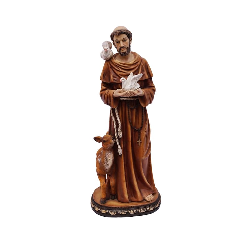 St. Francis of Assis Figurine - 12"