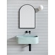preview thumbnail 30 of 30, Glass Warehouse Arched Stainless Steel Framed Wall Mirror