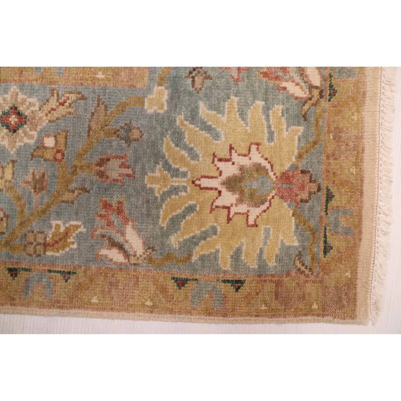 ECARPETGALLERY Hand-knotted Jules Serapi Ivory Wool Rug - 7'11 x 9'11