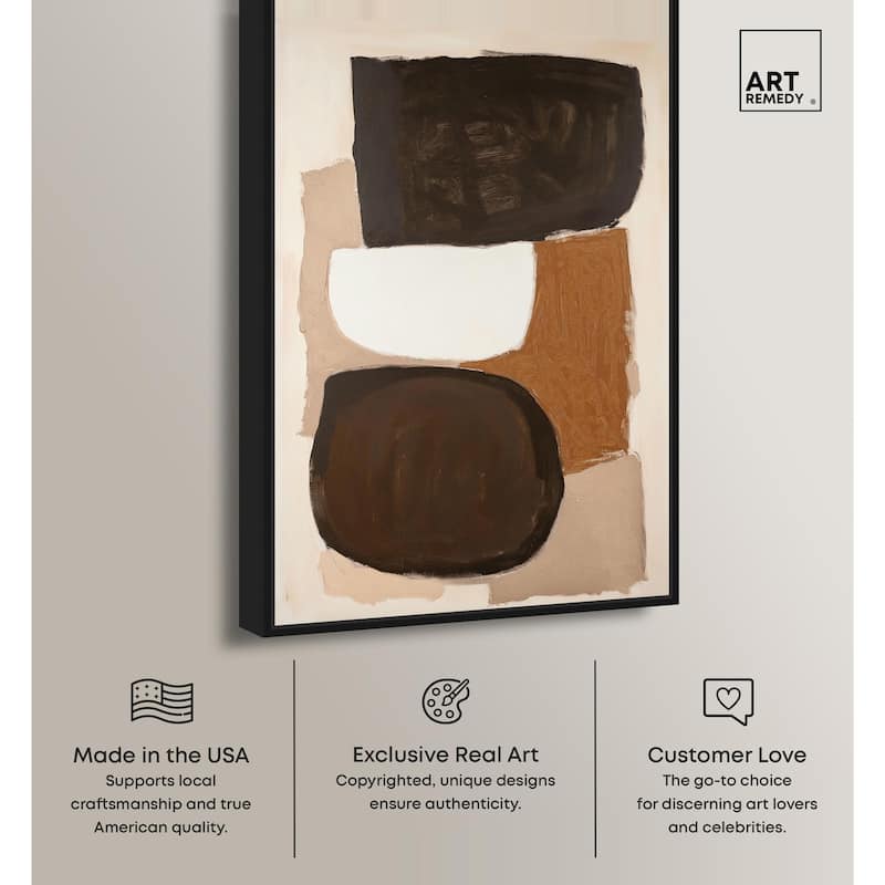Asymmetrical Balance II Canvas by Art Remedy
