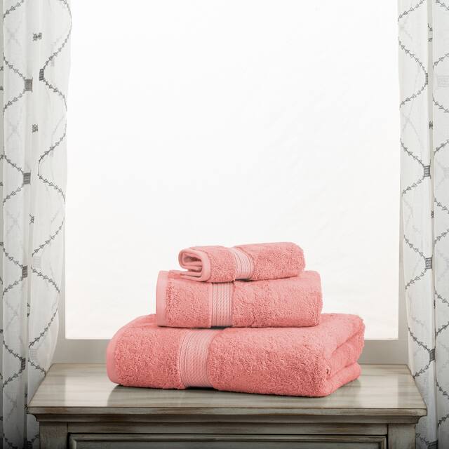 Marche Egyptian Cotton 3 Piece Towel Set by Miranda Haus