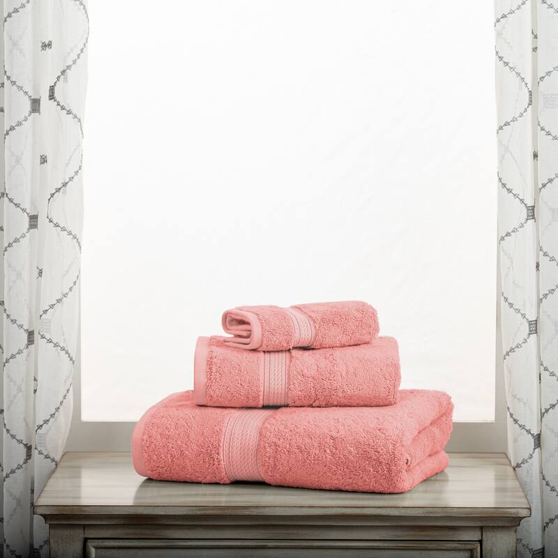 Marche Egyptian Cotton 3 Piece Towel Set by Superior
