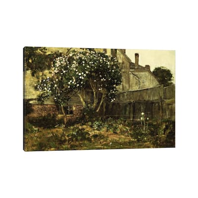 iCanvas "Lilac Time, c. 1884 " by Childe Hassam Canvas Print