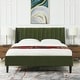 preview thumbnail 31 of 160, Aspen Vertical Tufted Upholstered Platform Bed