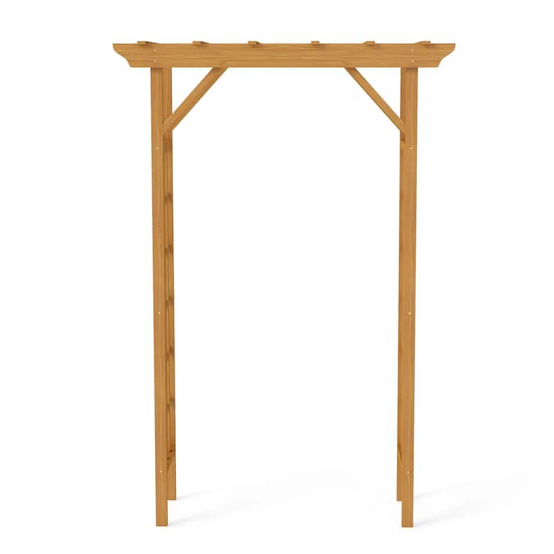 Anmytek Garden Arbor Trellis Outdoor Wedding Arch Plant Climbing Backyard Decor