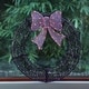 preview thumbnail 14 of 51, Pre-Lit Outdoor Christmas Wreath Decoration