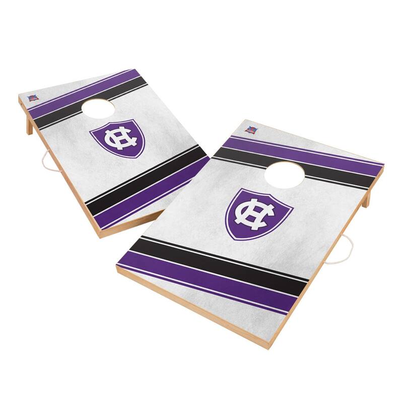Holy Cross Crusaders 2x4 Tailgate Cornhole Boards - Include Team Logo Bags