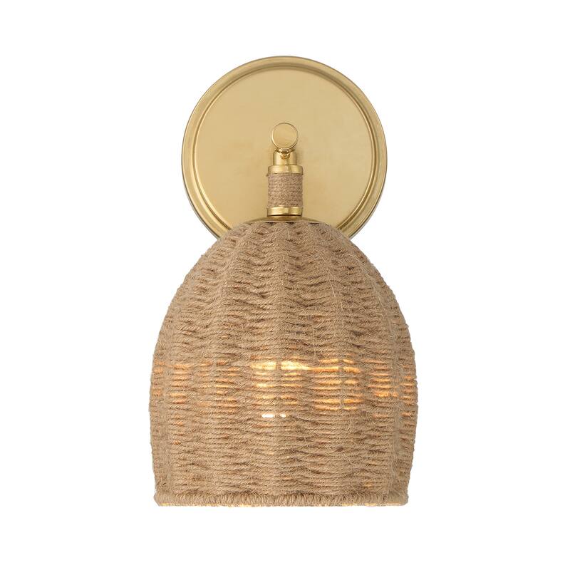 Jace 1 Light Soft Gold Sconce