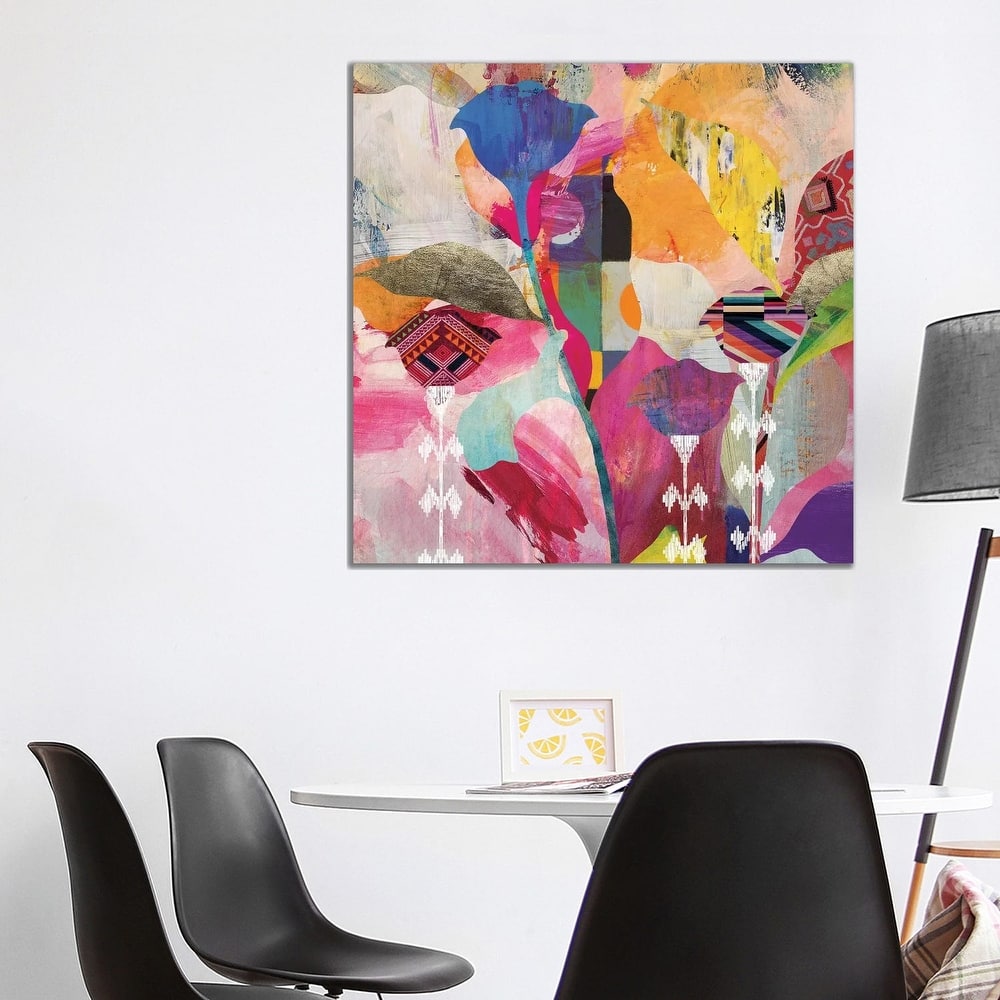 iCanvas "Leave Dem Alone Floral" by Nikki Chu Canvas Print