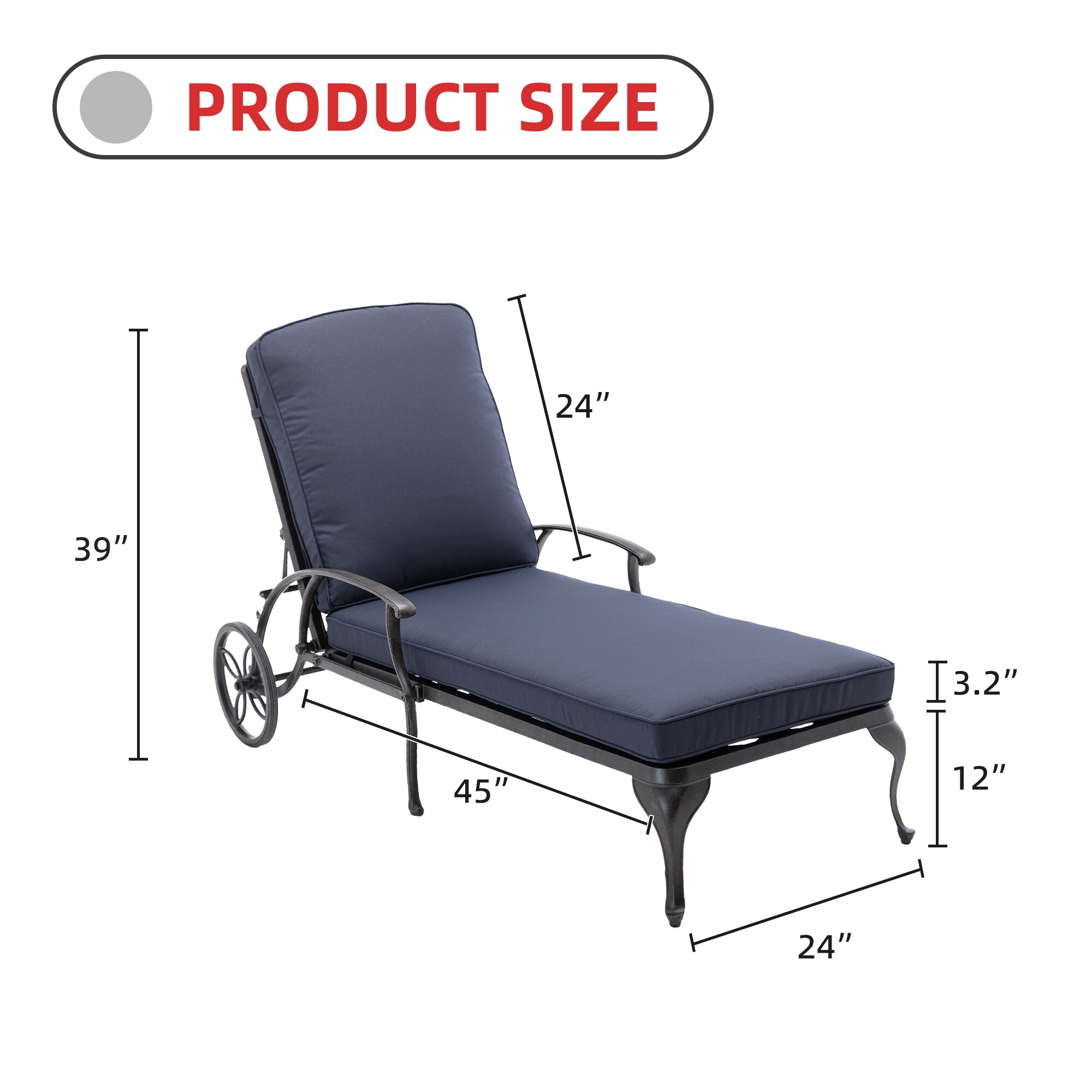 Aluminum Reclining Outdoor Chaise Lounge On Sale Bed Bath