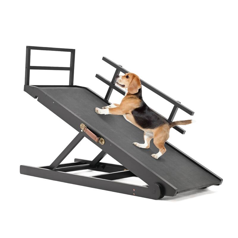 DoCred Pet Ramp, Portable Adjustable Height Folding Dog Ramp