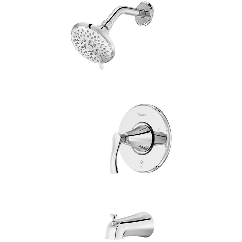 Pfister LG89-8WD Woodbury Tub and Shower Trim Package with 1.8 GPM