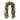Puleo International 6' x 10" Battery-Operated Pre-Lit Gold Decorated Artificial Garland