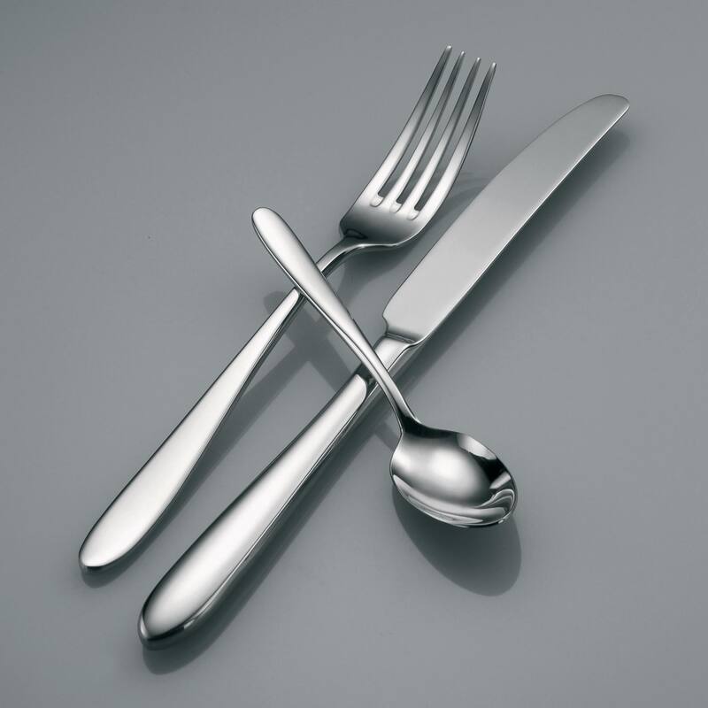 Oneida 18/0 Stainless Steel Mascagni II Round Bowl Soup Spoons (Set of 12)