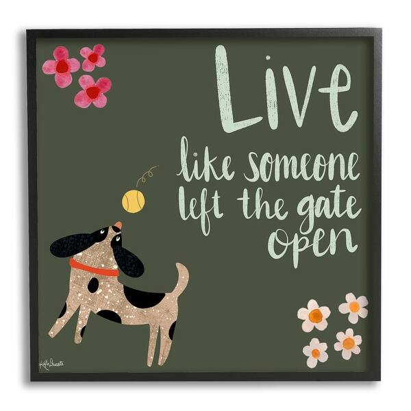 motivational dog poster