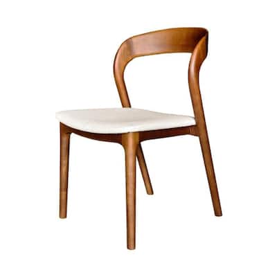 Java Ash Wood Upholstered Dining Chair (Set of 2)