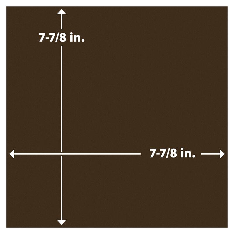 Merola Tile Monocolor Caoba 7-7/8" x 7-7/8" Ceramic Floor and Wall Tile