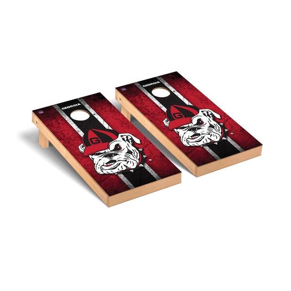 slide 2 of 5, Georgia Bulldogs Vintage Cornhole Board Set 2