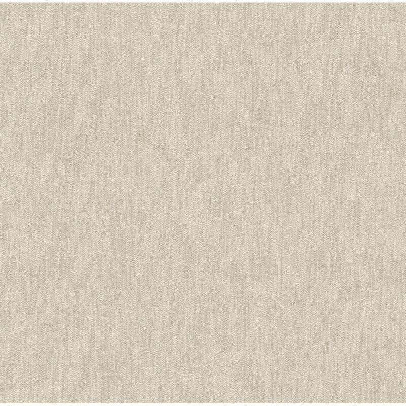 A-Street Prints Sydney Beige Faux Linen Wallpaper