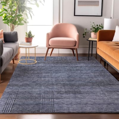 Premium Washable Super Soft Solid Hatches Mayfield Rug