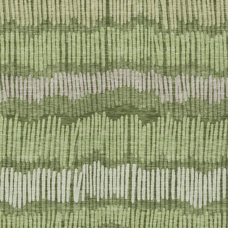 HomeRoots Striped Transitional Rectangle Outdoor Rug