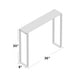 preview thumbnail 6 of 4, Mehpare Gen Glass Console Table