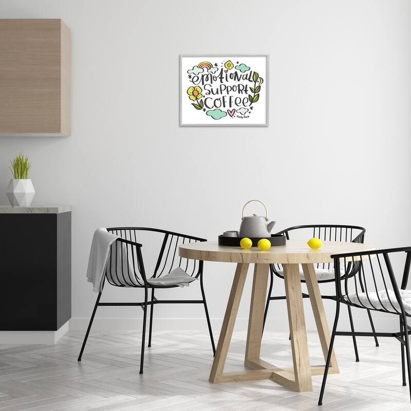 Stupell Motivational Support Coffee Framed Giclee Art Design By Mandy Ford Art + Illustration