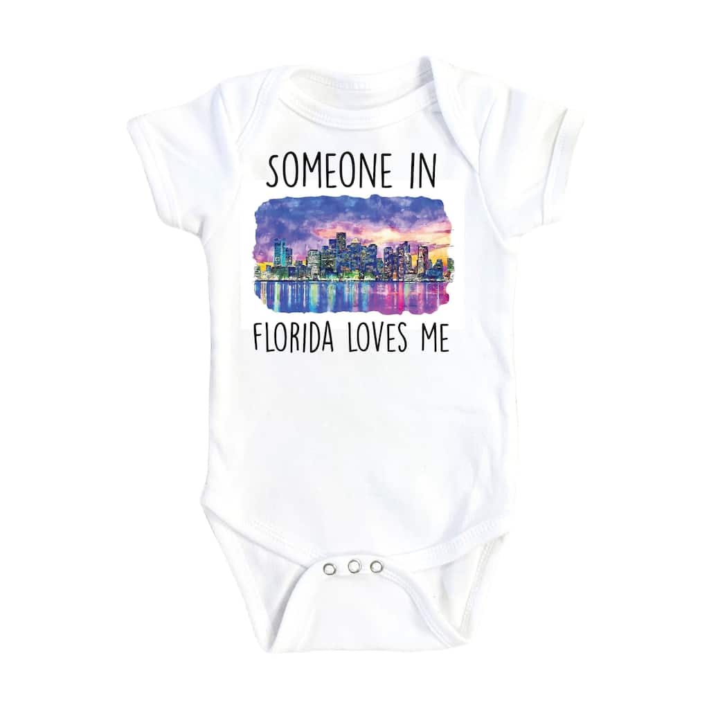 Florida Scene 1 - Baby Boy Girl Clothes Infant Bodysuit Funny Cute Newborn