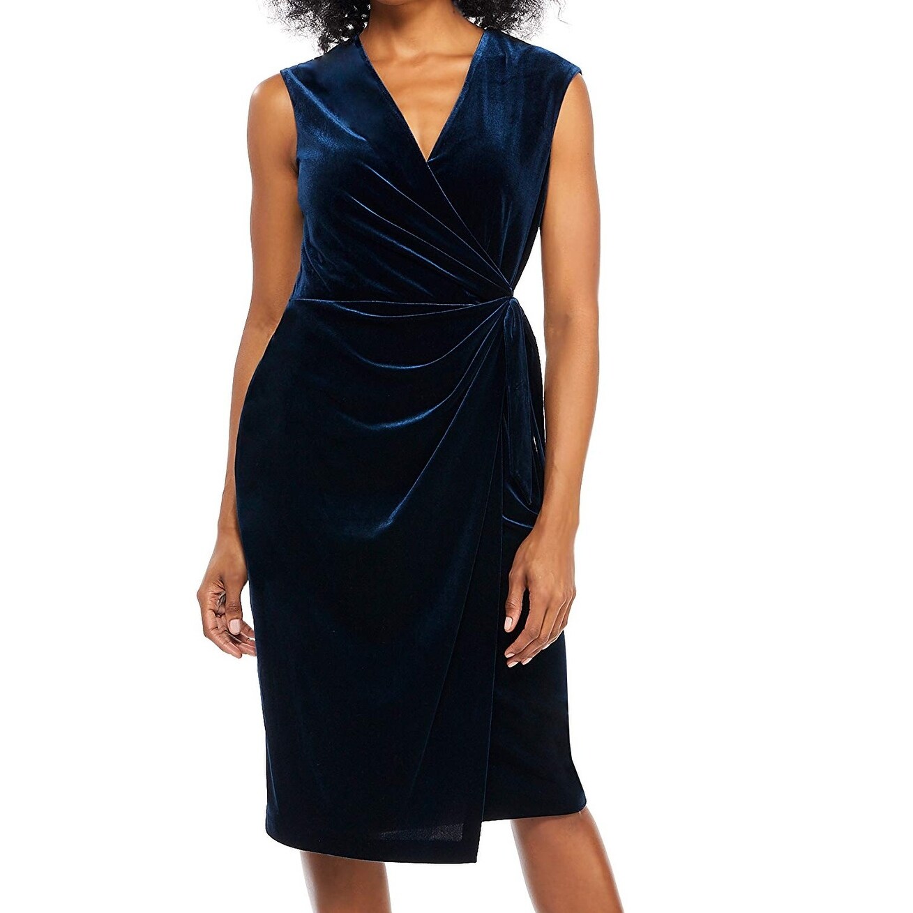 maggy london navy blue dress