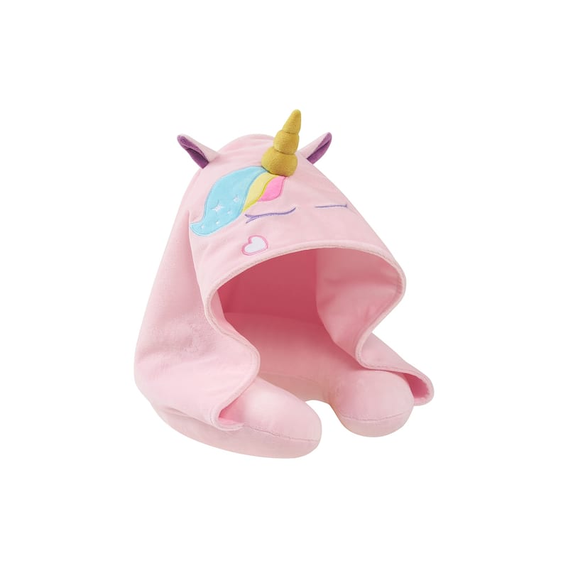 3D Animal Neck Pillow and Throw Set for Kids