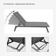 preview thumbnail 5 of 5, Outdoor 2-Pcs Set Lounge Chairs, Position Adjustable Aluminum Recliner