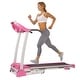 preview thumbnail 15 of 33, Sunny Health and Fitness Treadmill Pink