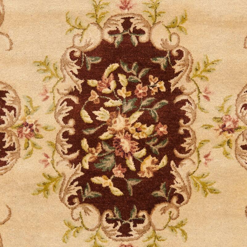 SAFAVIEH Handmade Bergama Achsah Oriental Hand-spun Wool Rug