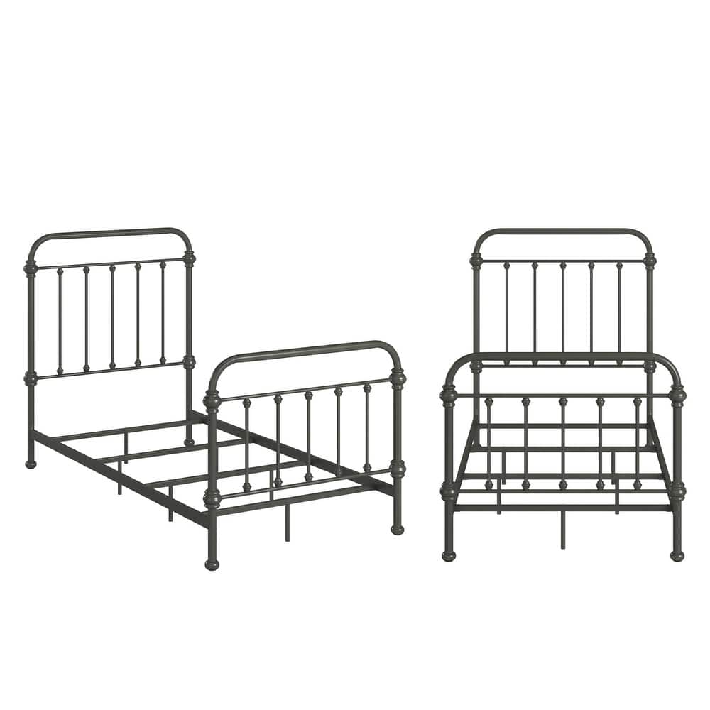 Vilnius Antique Graceful Victorian Iron Metal Bed