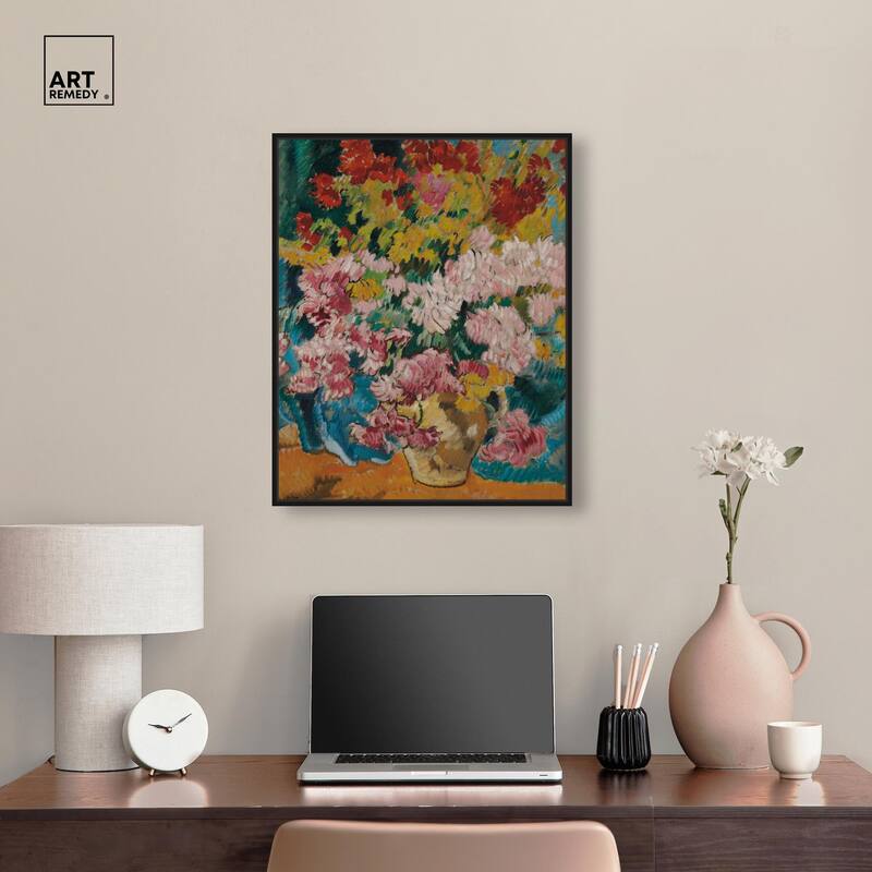 Give him Flores Canvas by Art Remedy