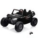 preview thumbnail 22 of 29, 24V 2 Seater Ride On Car for Kids, 4WD Utv Electric Cars Black