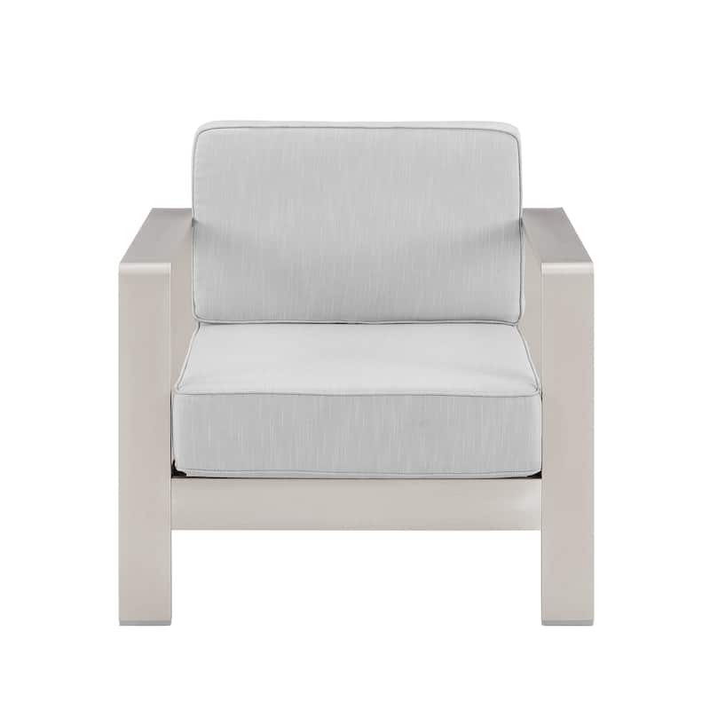Nordwind Aluminum Outdoor Club Chair (Set of 2)