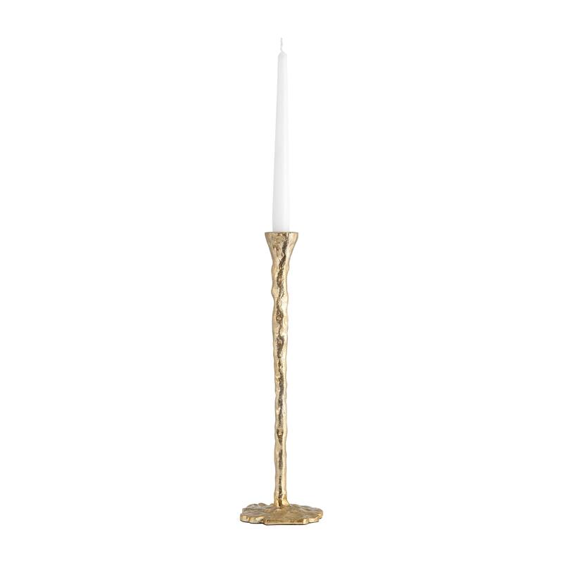 Metal Forged Taper Candle Holder with Base