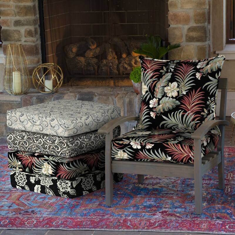 ARDEN Outdoor Deep Seat Set, 24 x 24 - 24 in L x 24 in W x 5.75 in H
