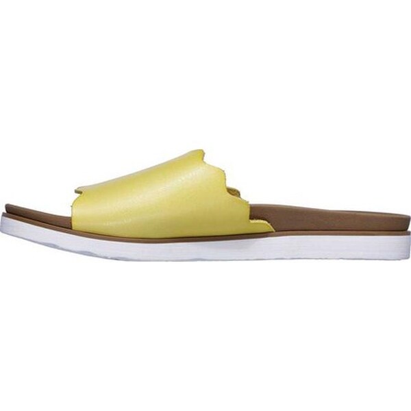 skechers sandals yellow