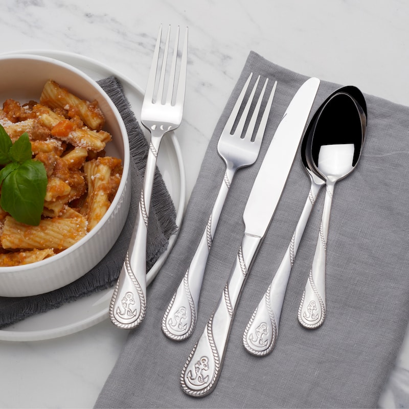 Towle Everyday Living Anchor 20-Piece Flatware Set