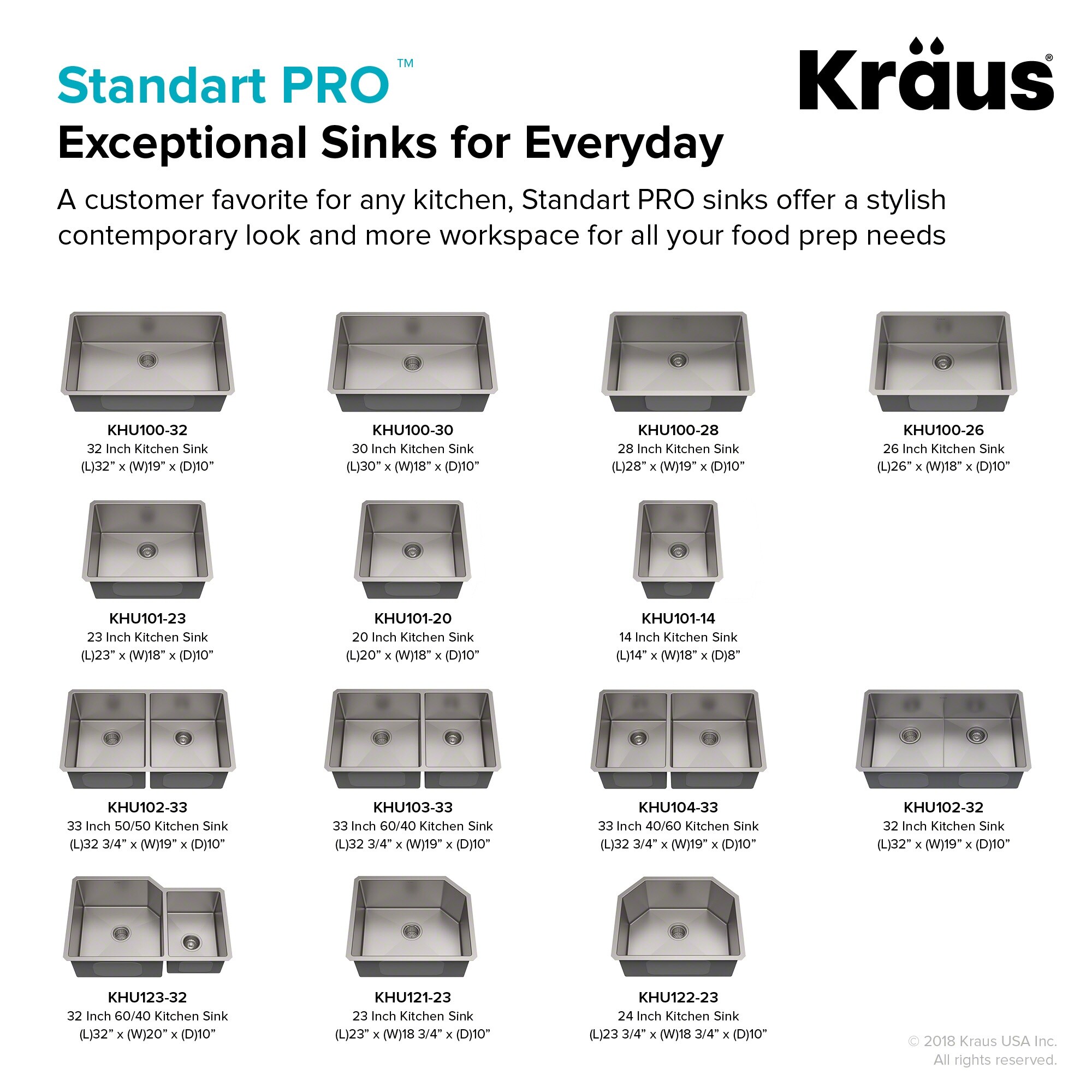 Shop Kraus Standart Pro Undermount 30 Inch Stainless Steel Kitchen Sink Overstock 3381330
