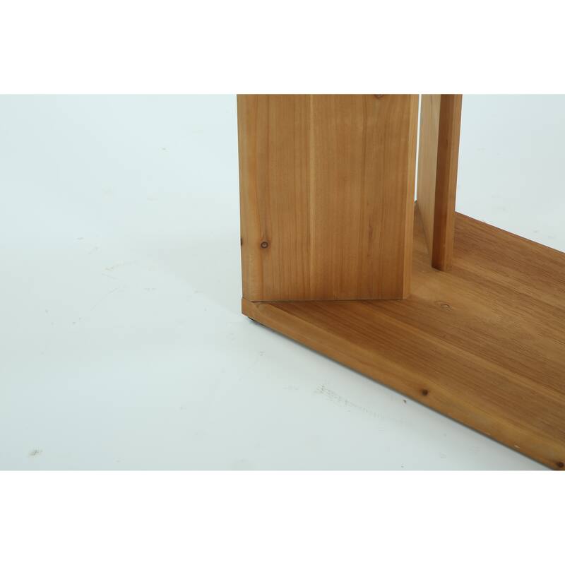 55 Inch Farmhouse Entryway Table Indoor for Foyer, Hallway